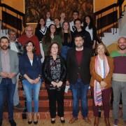 L’Ajuntament rep a alumnat i professorat del Liceu d’Itàlia que forma part de l’intercanvi amb l’IES Miralcamp