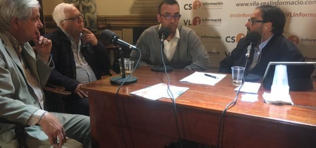 Carlos Domingo anuncia en l’última tertúlia de festes de Sant Pasqual una connexió directa entre Vila-real i l’UJI