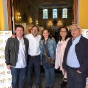 La tertúlia de Vila-real Informació i Castellón Información reuneix a polítics de tota la província