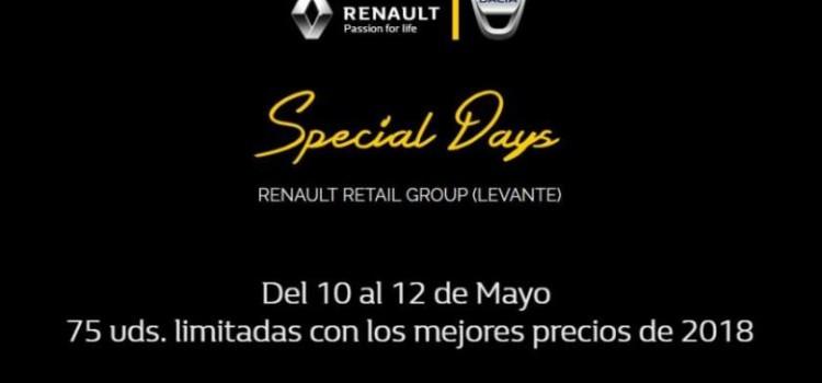 Ofertes exclusives en els Special Days de Renault Retail en el concessionari de Vila-real