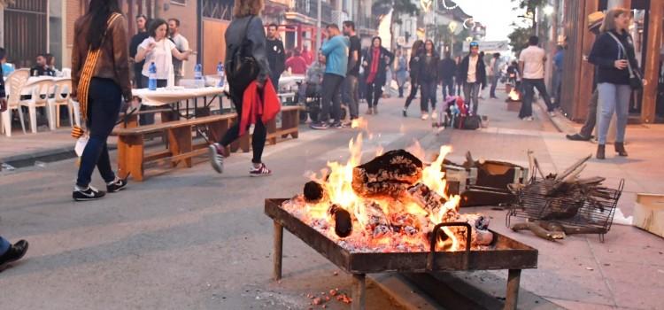 Dilluns de Xulla atípic: Homenatge al patró amb castells de focs artificials i missa però sense la tradicional torrà