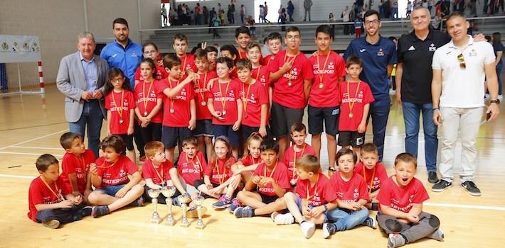 El col·legi Angelina Abad es proclama campió del Multiesport Escolar 2018 al pavelló Sebastián Mora
