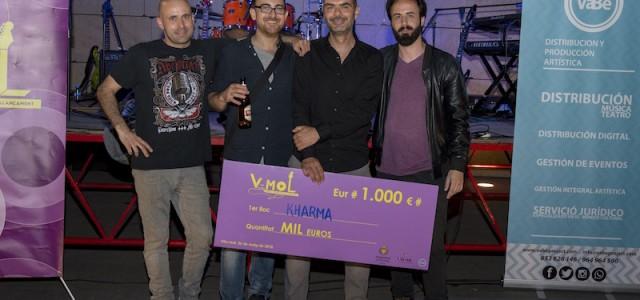 La banda Kharma es proclama guanyadora del V Concurs de grups musicals de Vila-real