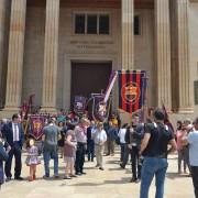 Vila-real es va vestir de blaugrana en la XX Trobada de Penyes Barcelonistes de la província d’aquest cap de setmana 