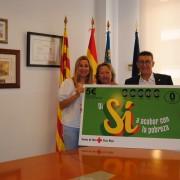 La corporació dóna suport a l’agrupació local de Creu Roja per al Sorteig de l’Or