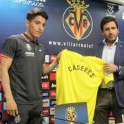 Cáseres diu en la seua presentació que venir al Villarreal és “un desafiament inigualable”