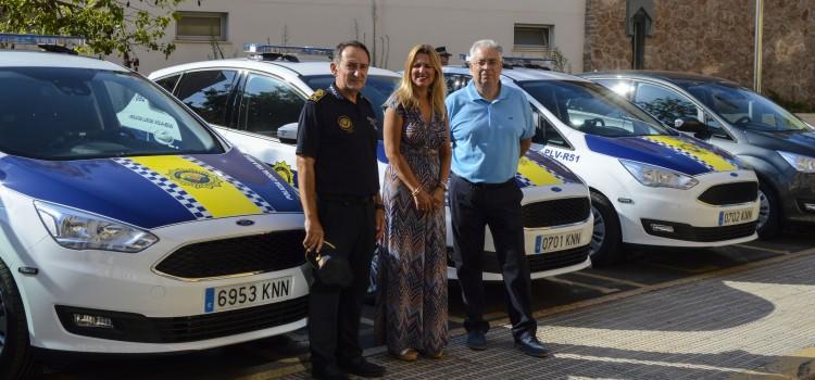 La Policia Local de Vila-real incorpora sis nous vehicles a la seua flota