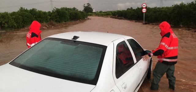 L’episodi de fortes plujes deixa 190 litres per hora en alguns punts de la ciutat