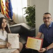 L’Ajuntament de Vila-real ret honors a Ainara Moreno, guanyadora del títol Miss Espanya Plus Size 2018