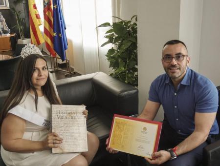 L’Ajuntament de Vila-real ret honors a Ainara Moreno, guanyadora del títol Miss Espanya Plus Size 2018