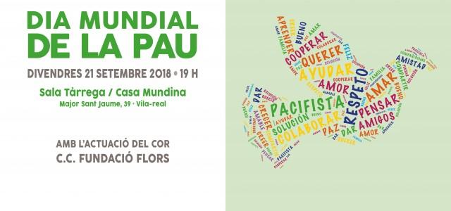 El cor de la Fundació Flors actuarà a la Casa dels Mundina per a commemorar el Dia Internacional de la Pau