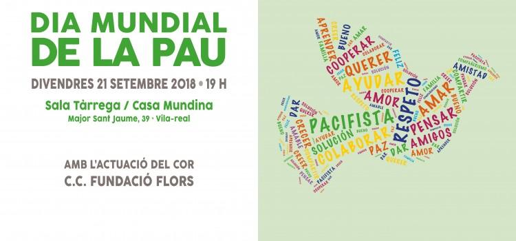 El cor de la Fundació Flors actuarà a la Casa dels Mundina per a commemorar el Dia Internacional de la Pau