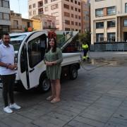 Vila-real estrena en festes un vehicle de neteja 100% ecològic amb una emissió zero de CO² i cap molèstia acústica
