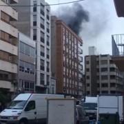 L’Associació Veïnal Contra el trasllat del Mercat al centre alerta del perill afegit davant incendis com el d’aquest matí