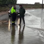 Balanç de la gota freda: talls de vies i accessos, filtracions en edificis com el CEIP José Soriano i 150 litres de pluja 