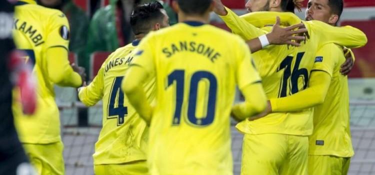 Santi Cazorla, de penal i en el minut 96, evita la derrota del Villarreal en el camp de l’Spartak de Moscou (3-3)