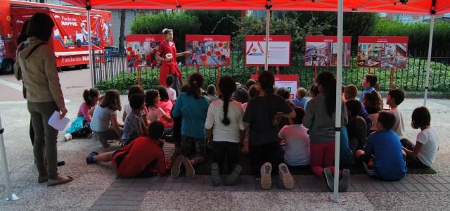 La Caravana d’Educació Viària de la Fundació Mapfre aparca a la plaça de la Panderola fins al divendres