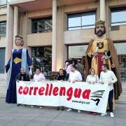 La cercavila cívica i la lectura del manifest per Juan Carda posen fi al Correllengua