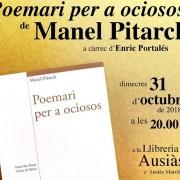 Manel Pitarch presenta el seu llibre de poemes en la llibreria Ausiàs March