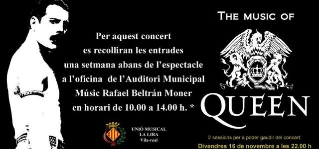 S’esgoten les entrades per als dos espectacles ‘The music of Queen’ de la Unió Musical La Lira