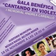 Música, poesia i humor el diumenge a l’Auditori amb la gala ‘Cantando en violeta’ de l’Associació Andrea Carballo