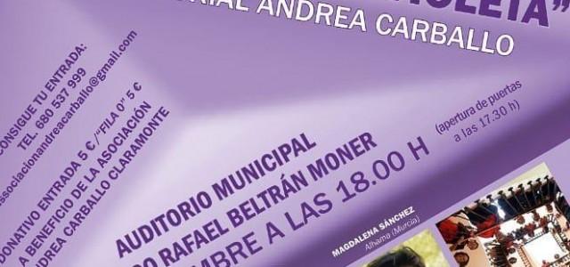 Música, poesia i humor el diumenge a l’Auditori amb la gala ‘Cantando en violeta’ de l’Associació Andrea Carballo