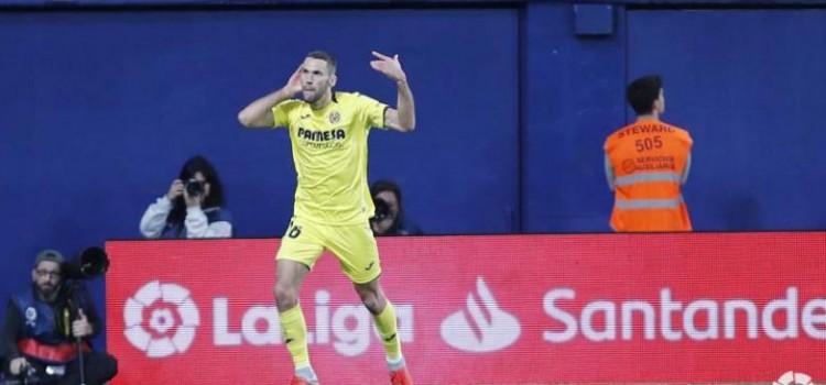 Pedraza evita el daltabaix del Villarreal davant el Llevant en l’Estadi de la Ceràmica en el minut 93 (1-1)