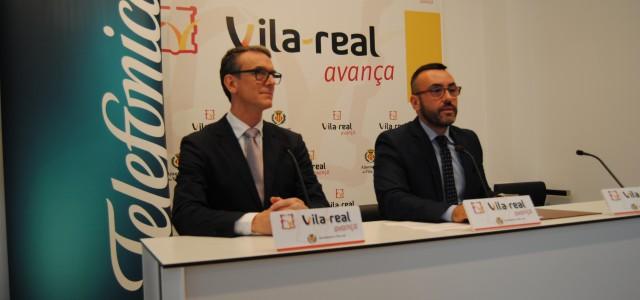 Telefónica i Vila-real signen un conveni per a promoure la innovació i la modernització dels serveis públics