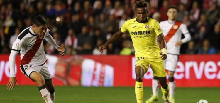 El Villarreal es conforma amb arrancar un empat davant el Rayo amb un gol de Sansone al límit del final (2-2)
