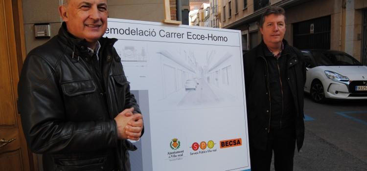 El carrer Ecce Homo es convertirà en semipeatonal en resposta a peticions veïnals