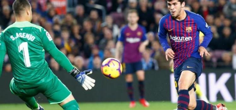 El Villarreal planta cara al Barcelona en el Camp Nou que al final s’adjudica els tres punts (2-0)