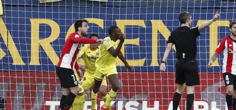 El gol de Toko Ekambi en el minut 70 va evitar mals majors del Villarreal davant l’Athletic (1-1) en La Ceràmica