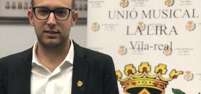 David Cubedo, de la Unió Musical La Lira de Vila-real, nou president comarcal de la FSMCV de la Plana Baixa