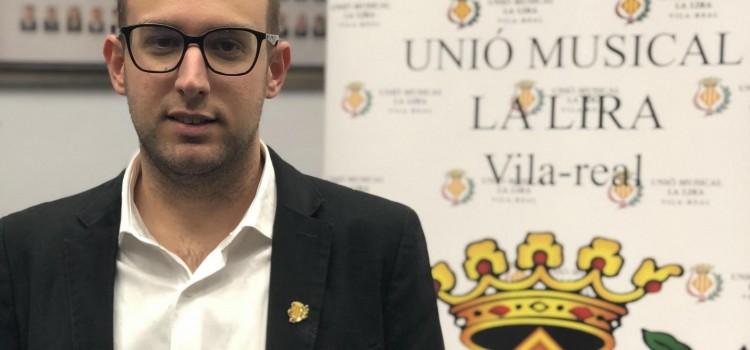 David Cubedo, de la Unió Musical La Lira de Vila-real, nou president comarcal de la FSMCV de la Plana Baixa