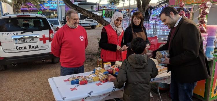 La societat vila-realenca mostra la seua solidaritat en la Fira d’atraccions del comerç local