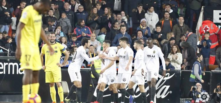 El Villarreal perd davant el València la primera de les díhuit finals que li queden, segons el seu entrenador (3-0)