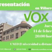 VOX es presenta oficialment a Vila-real demà a la UNED amb Irene Herrero com a coordinadora