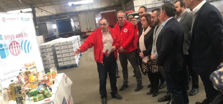 Cooperativa Catòlica Agrària repeteix com a centre d’operacions de Creu Roja per repartir 235.439 kg d’aliments