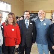 El col·legi Santa Maria celebra la I Fira de la Ciència i rep la visita de Mónica Mañas, Eduardo Pérez i Alejandro Amposta