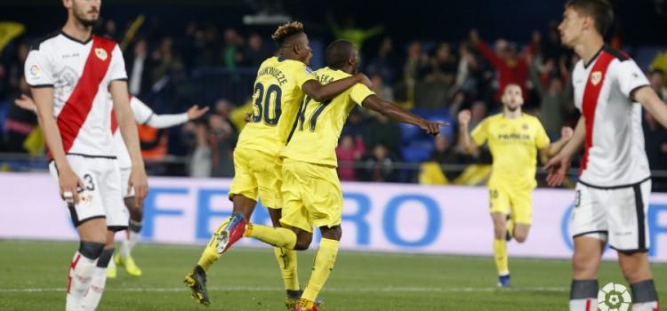 Dos gols en dos minuts de Ekambi davant el Rayo allunyen al Villarreal dels llocs de descens (3-1)