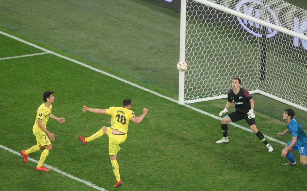 Vicente Iborra va marcar el primer gol del Vila-real. 