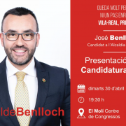 El PSOE presenta la candidatura que acompanya a Benlloch per a les eleccions del 26 de maig
