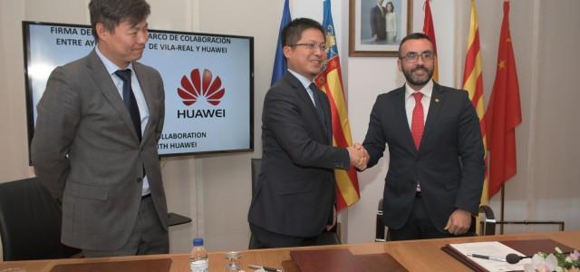 Vila-real signa l’acord amb Huawei i fa un pas de gegant per a convertir-se en una ‘smart city’ amb tecnologia 5G