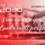 El PSPV convoca a la ciutadania a participar en la creació del seu programa en el Fòrum Vila-real 2030