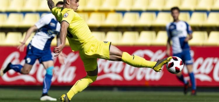 El Villarreal B va tornar a fallar en les dues àrees i va ser sorprés per l’Ebro (1-2)