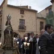 La processó de l’Encontre tanca a Vila-real una Setmana Santa passada per aigua 