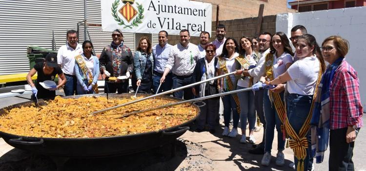 La tercera edat celebra el seu dia gran en les festes de sant Pasqual de Vila-real amb una paella monumental