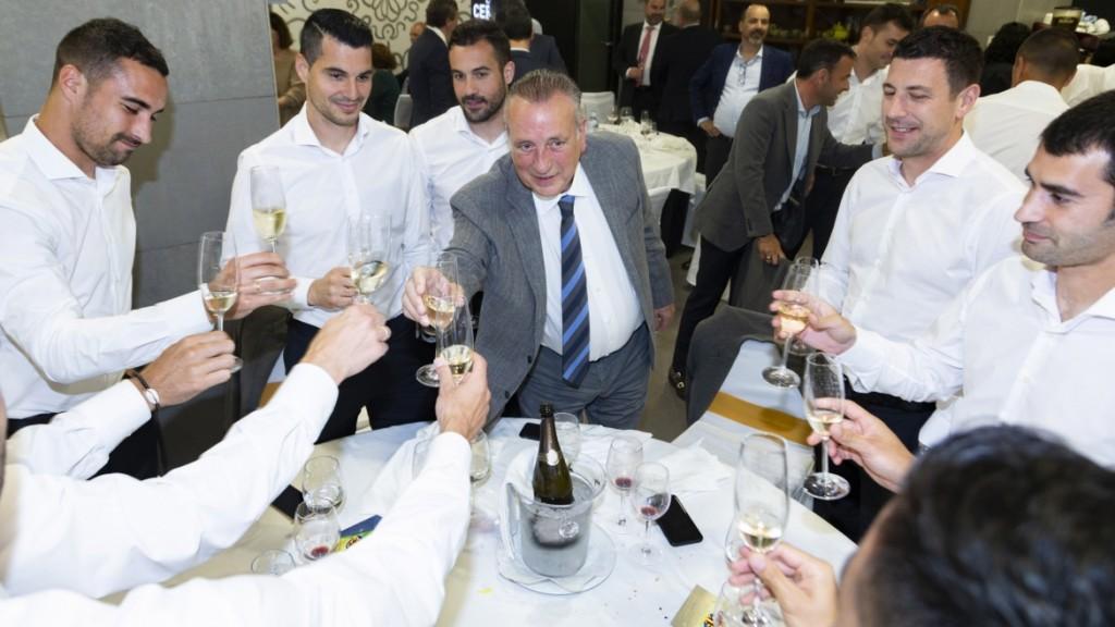 El menjar de final de temporada s'ha celebrat en l'Estadi de la Ceràmica. FOTO: VILLARREAL CF