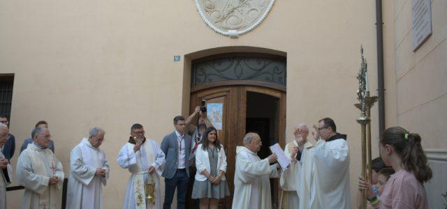 Joventut Antoniana inaugura la placa commemorativa pel seu centenari