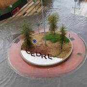 Les pluges no donen treva aquesta vesprada amb diversos talls, inundacions i vehicles atrapats